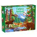 GOASION Woodland Animal Sewing Kit for Kids – Pre-Punched Felt Crafts, Beginner Sewing Set for Ages 8-12, DIY Backpack Charms and Ornaments