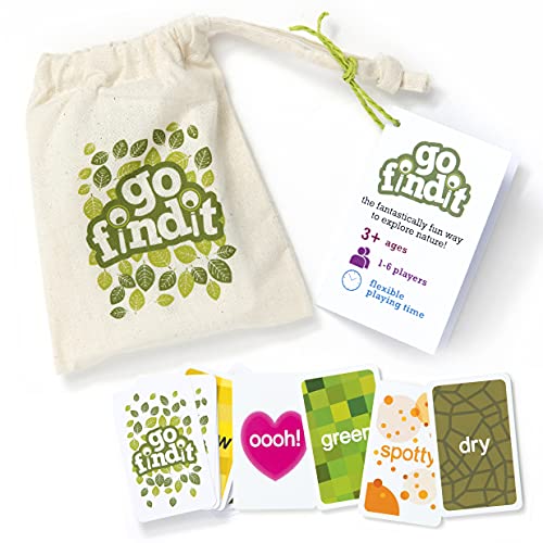gofindit Scavenger Hunt Card Game – Outdoor & Travel Activity for Kids Ages 3+