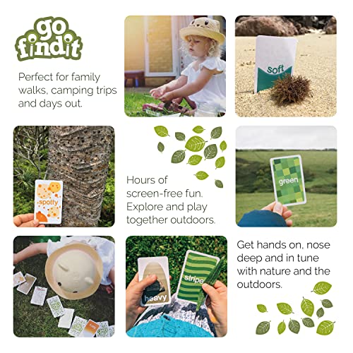 gofindit Scavenger Hunt Card Game – Outdoor & Travel Activity for Kids Ages 3+