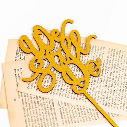Gold 'We Still Do' Wooden Cake Topper – SOLUXIKA Anniversary and Wedding Decoration