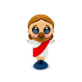 GOOFBALLS Jesus Dashboard Dancer Bobblehead – Open Arms, Adhesive Pad, Christian Car Accessory Gift