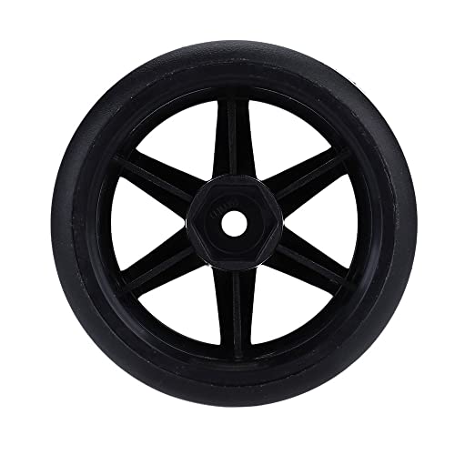 GoolRC 1/10 Drift Car Tires Hard Tyre Replacement Set of 4 (Black) - Fits Traxxas HSP Tamiya HPI Kyosho
