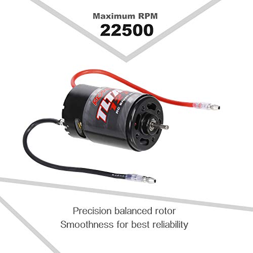 GoolRC 550 12T Brushed Motor with Integrated Fan for 1/10 RC Off-Road Cars
