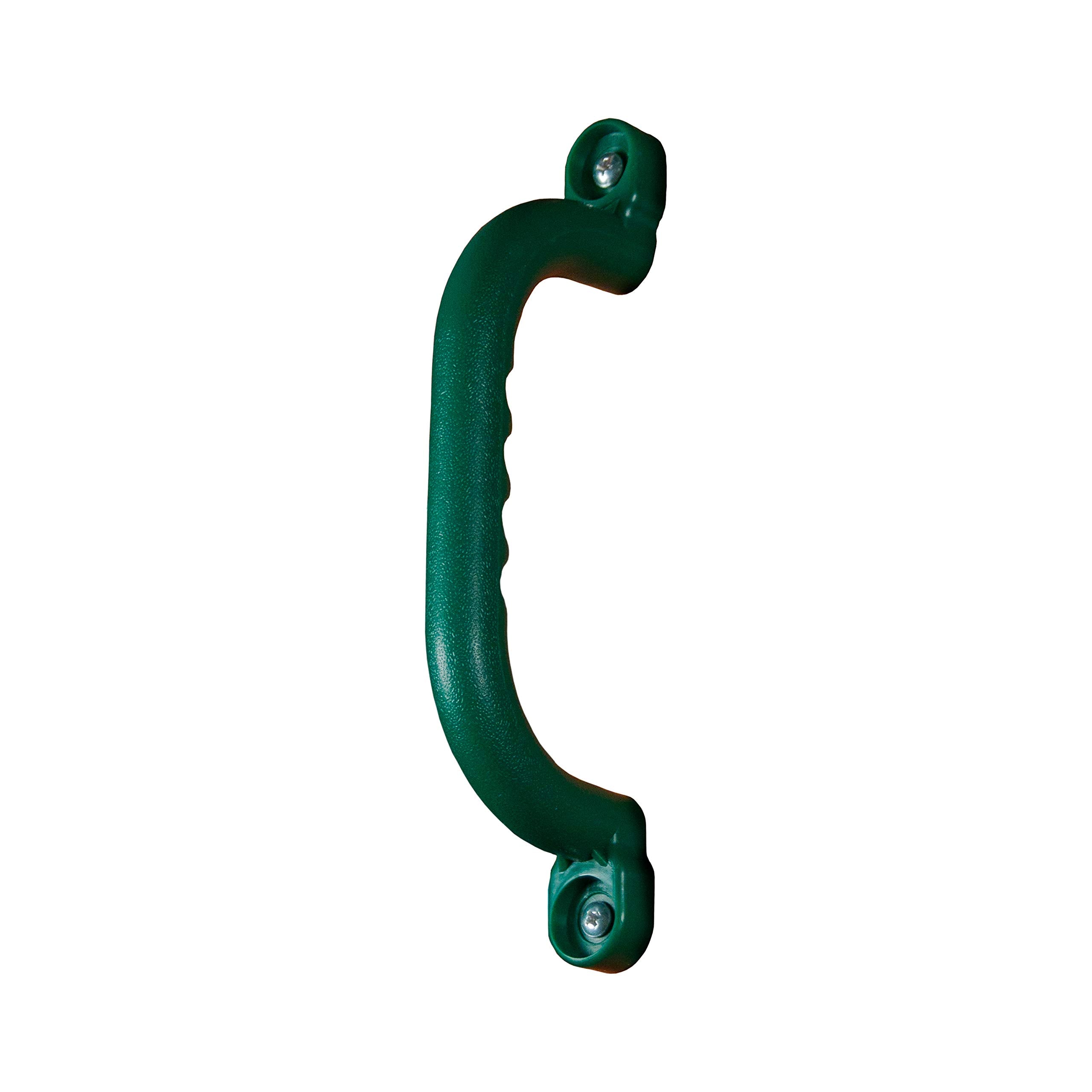 Gorilla Playsets Green Plastic Safety Handles for Swing Sets – Pair with Mounting Hardware