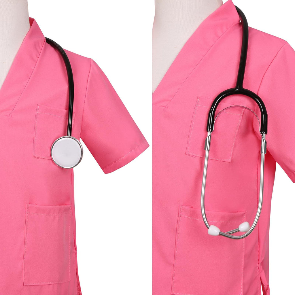 Gorkonpy Kids Doctor Costume – Lab Coat for Toddlers, Boys & Girls, Halloween Dress-Up