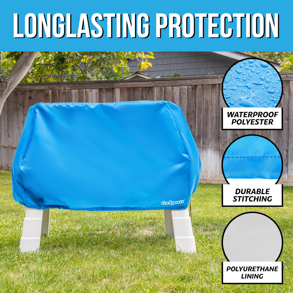 GoSports Universal Kids Water Table Cover - Blue, Waterproof Anti-UV, Fits up to 41x25x34 Inches - Cover Only