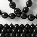 Govpy 100-Pack Black Linking Balloons (10 Inch) – Quick Link Balloons with Tail for Easy Assembly – for Weddings, Birthdays, and Party Decorations