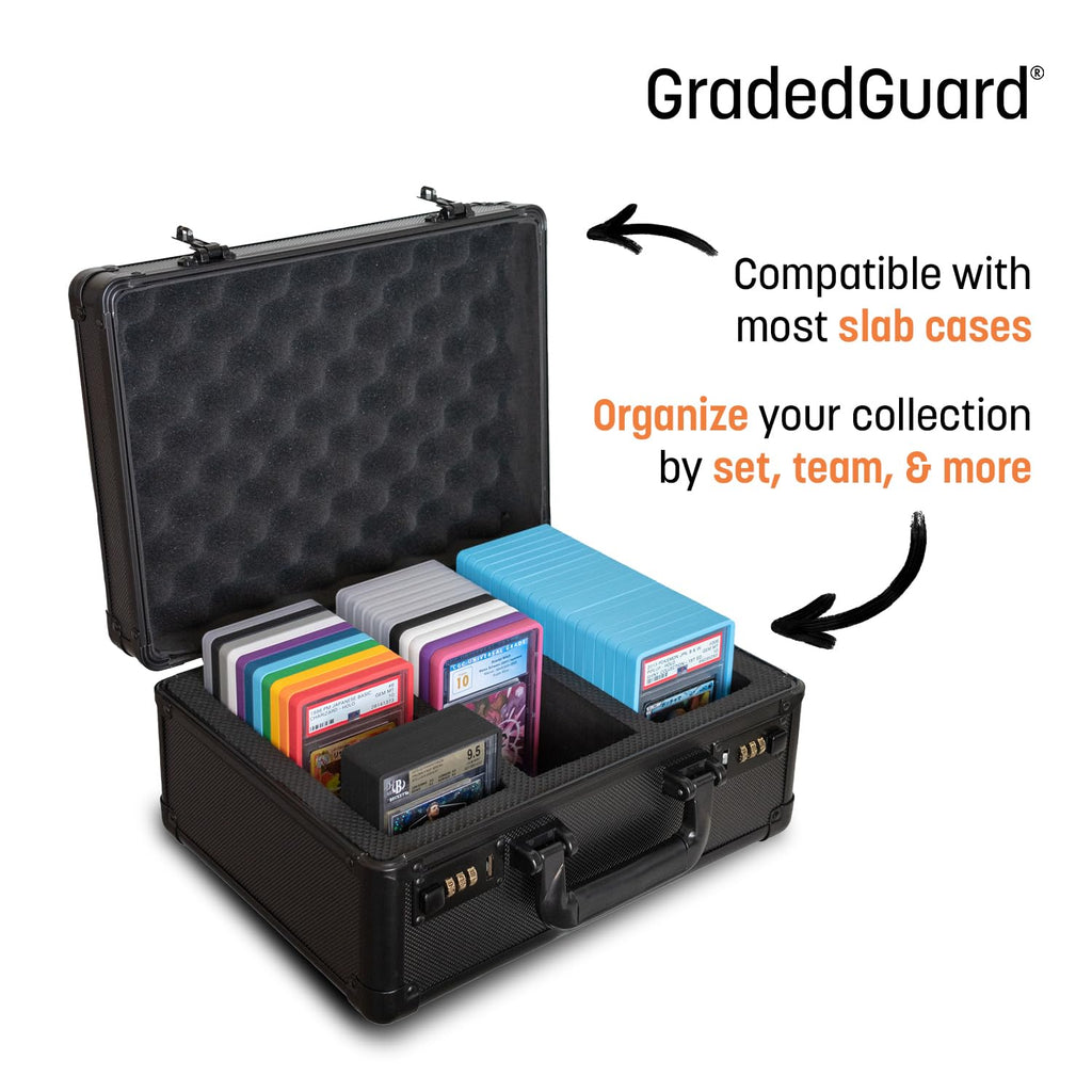 GradedGuard PSA Card Slab Protector Case - Purple, Impact Resistant TPU Holder