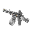 GRANTLEY Electric Water Gun - Rechargeable, 500ml, 510 Shots, LED Lights, USB-C, for Kids & Adults (Grey)