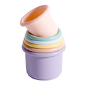 Green Sprouts Sprout Ware Stacking Cups – 6-Piece Set, Plant-Plastic, Dishwasher Safe, BPA-Free