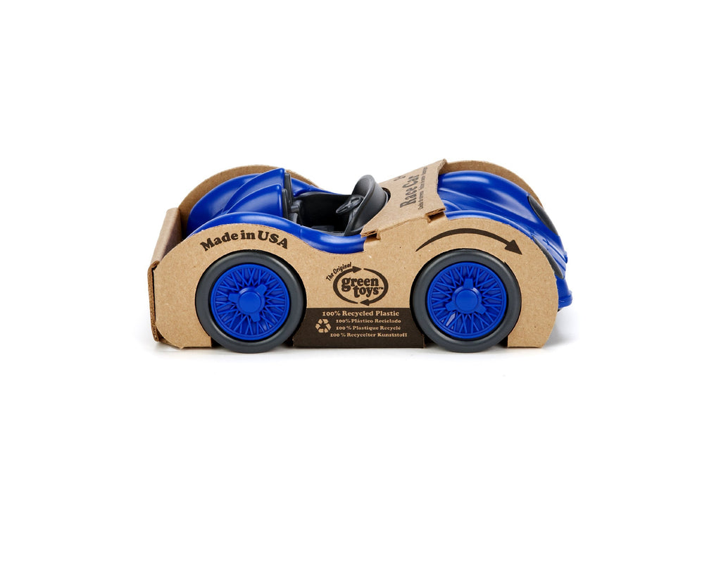 Green Toys Race Car (Blue) – Eco-Friendly Toy Car Made from Recycled Plastic