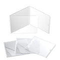 GRKNOA Protective Sleeves for Large Mahjong Cards (2025-2026) - 4 Pack