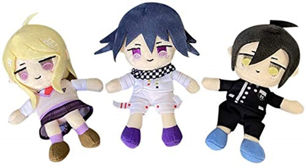 Groydbna Kokichi Ouma Anime Plush Keychain - 6-Inch Soft Stuffed Doll