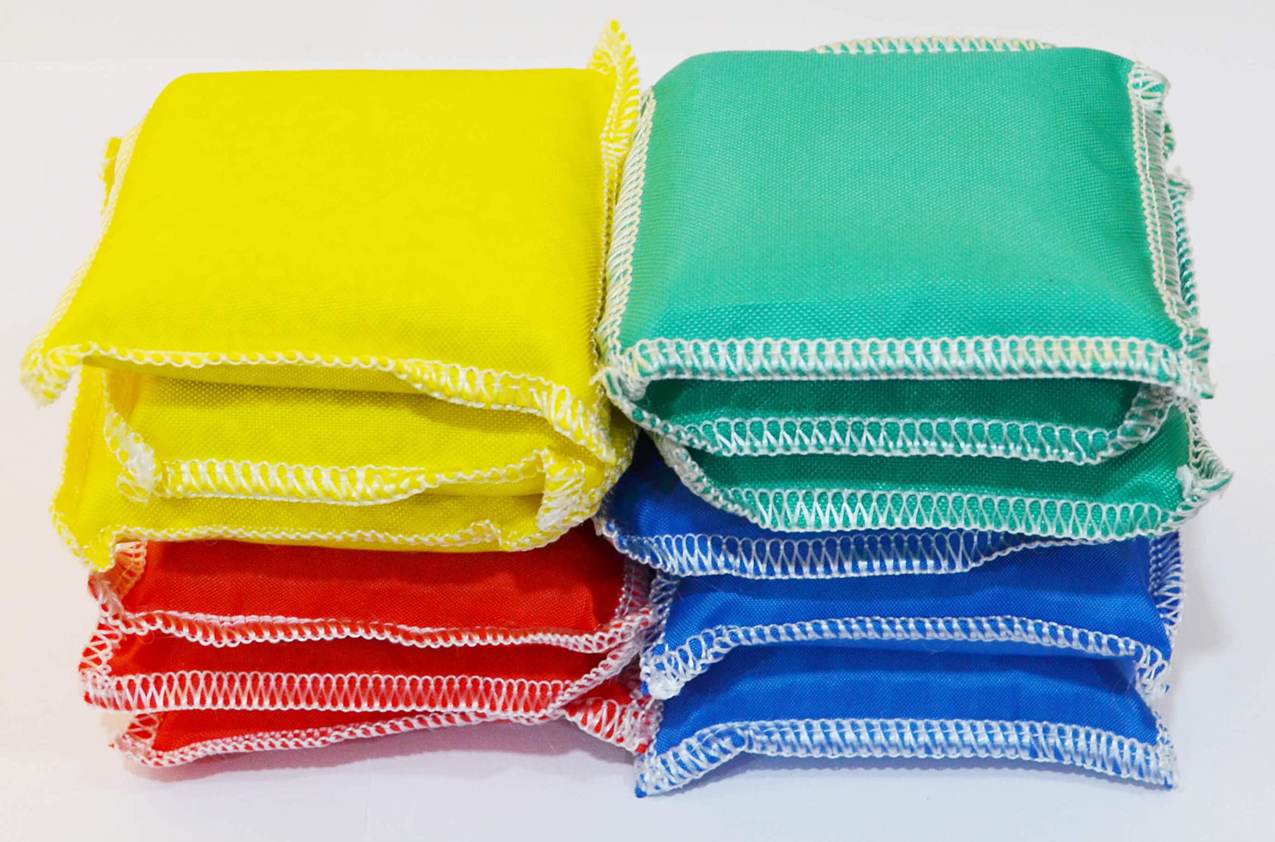 GSi 12-Pack Mini Bean Bags & 12-ft Play Parachute for Cooperative Games, PE, and Outdoor Fun