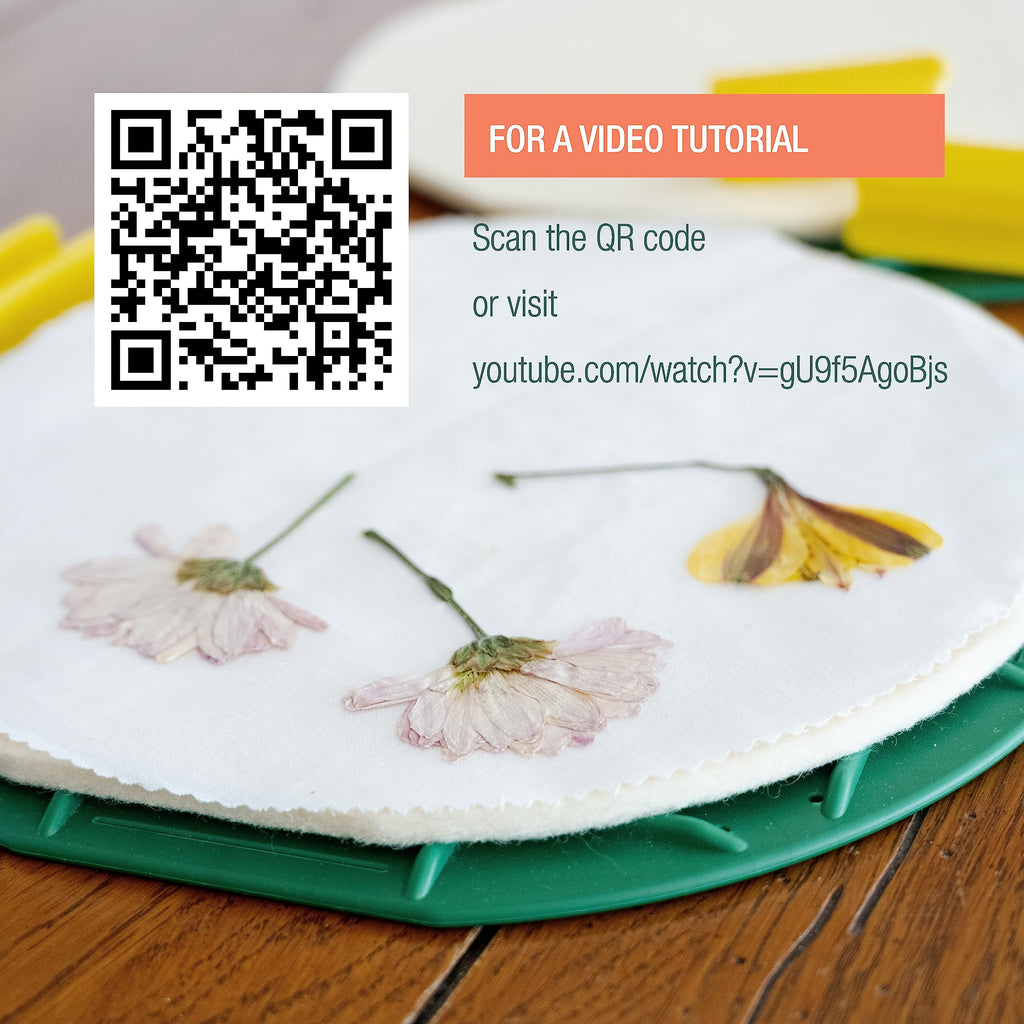 GSM Brands 10-Inch Microwave Flower Press Kit – Fast Drying for Leaves, Plants & Flowers