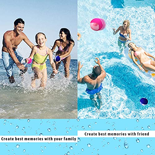 Guard Glasses Water Skipping Ball 2-Pack – TPR Bouncing Balls for Beach, Pool & Lake Fun