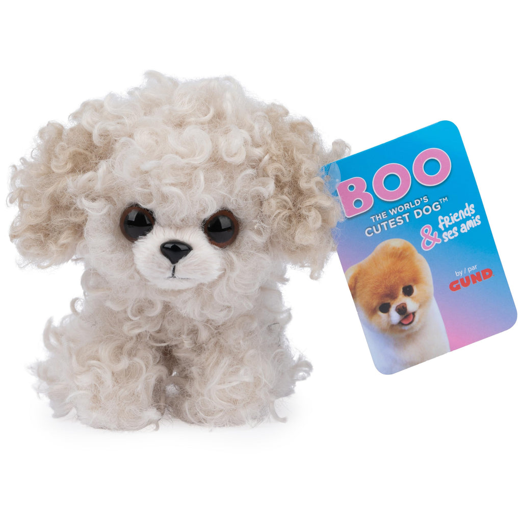 GUND Boo & Friends Bowie the Maltipoo Plush, 5-Inch Miniature Stuffed Puppy, Ages 1+