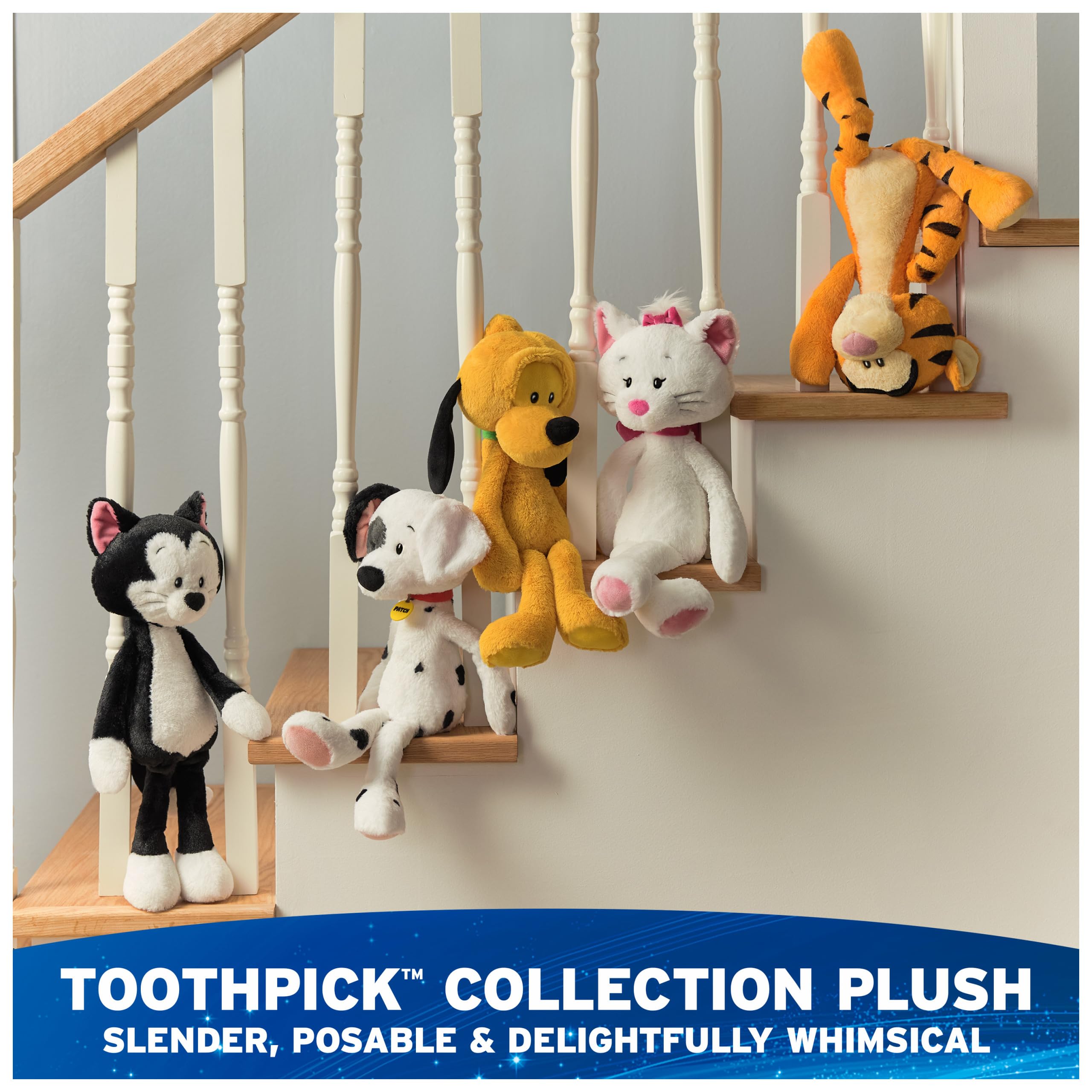 GUND Disney Tramp Toothpick Plush – 15 Inch Soft Stuffed Animal Toy from Lady and the Tramp