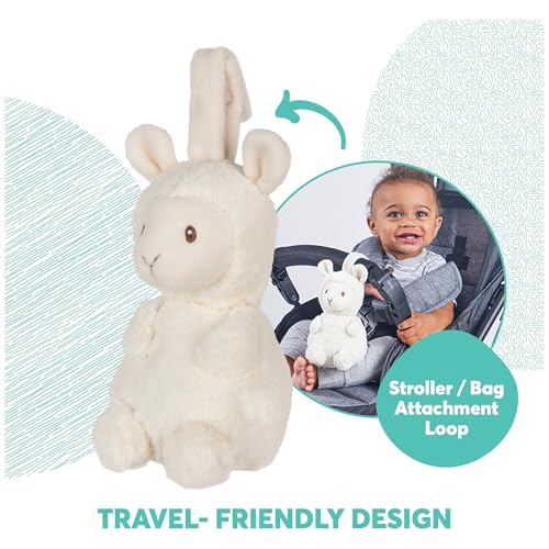 GUND Liam Llama Tuck-Away Lovey – Plush Toy with Built-in Baby Blanket
