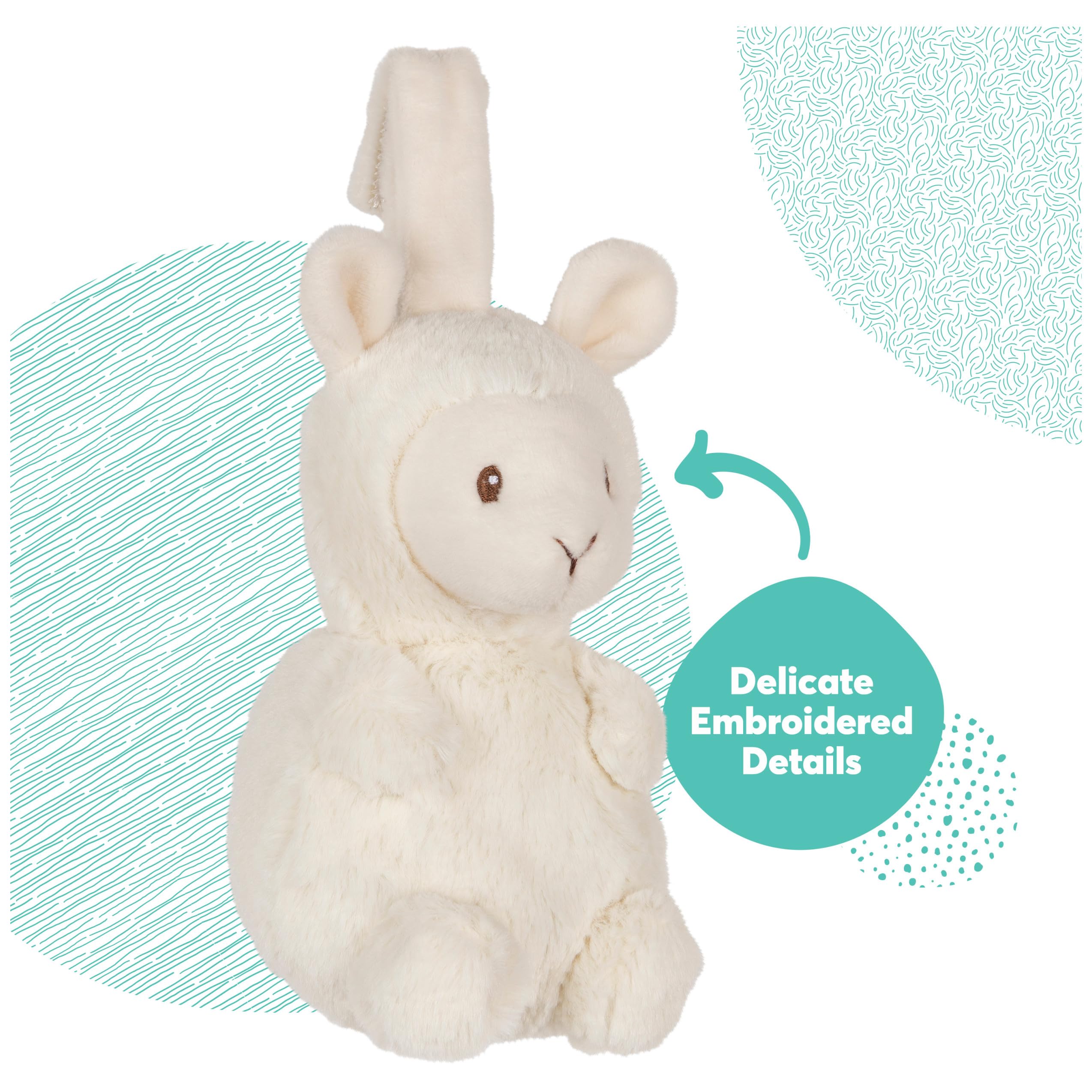 GUND Liam Llama Tuck-Away Lovey – Plush Toy with Built-in Baby Blanket