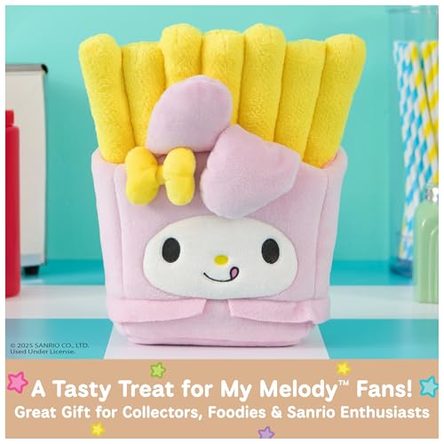 GUND My Melody French Fries Plush – 8-inch Kawaii Collectible Stuffed Toy