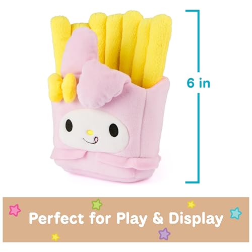 GUND My Melody French Fries Plush – 8-inch Kawaii Collectible Stuffed Toy