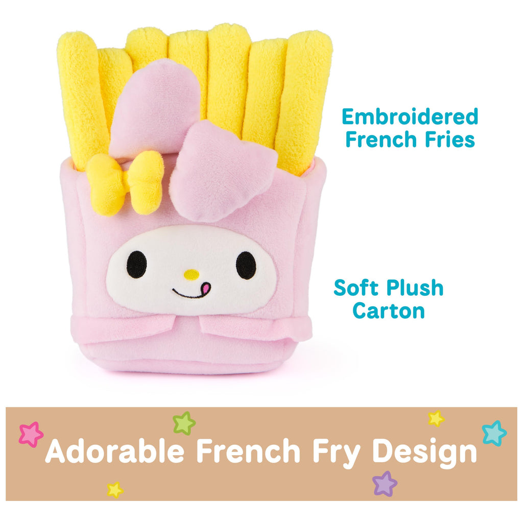 GUND My Melody French Fries Plush – 8-inch Kawaii Collectible Stuffed Toy