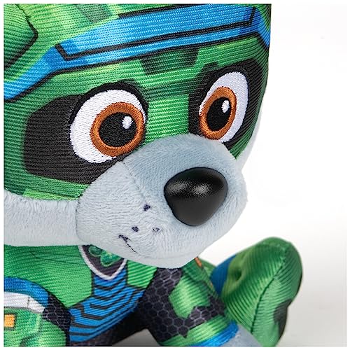 GUND PAW Patrol The Mighty Movie Rocky Plush – 6" Soft Stuffed Animal, Officially Licensed