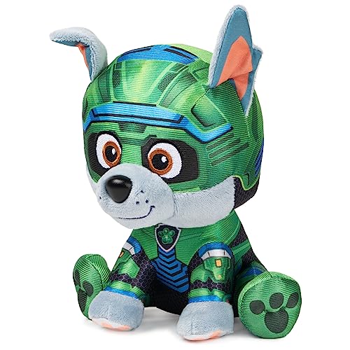 GUND PAW Patrol The Mighty Movie Rocky Plush – 6" Soft Stuffed Animal, Officially Licensed