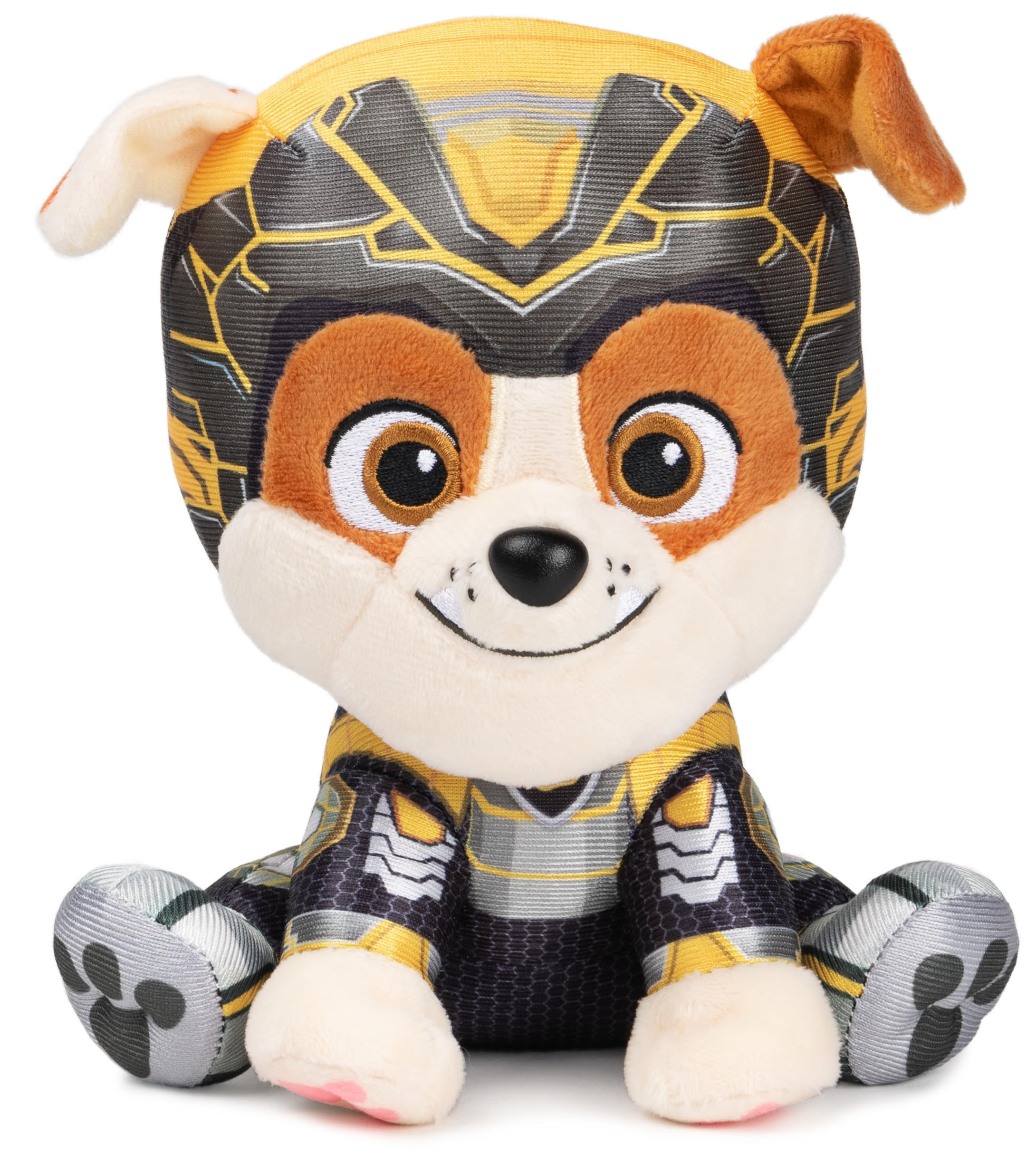 GUND PAW Patrol: The Mighty Movie Rubble Plush Toy - 15.24 cm (6 in) Soft Stuffed Animal