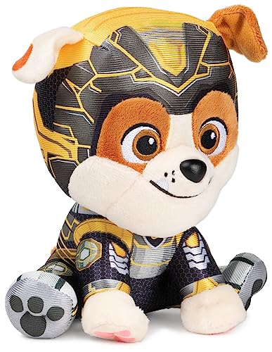 GUND PAW Patrol: The Mighty Movie Rubble Plush Toy - 15.24 cm (6 in) Soft Stuffed Animal