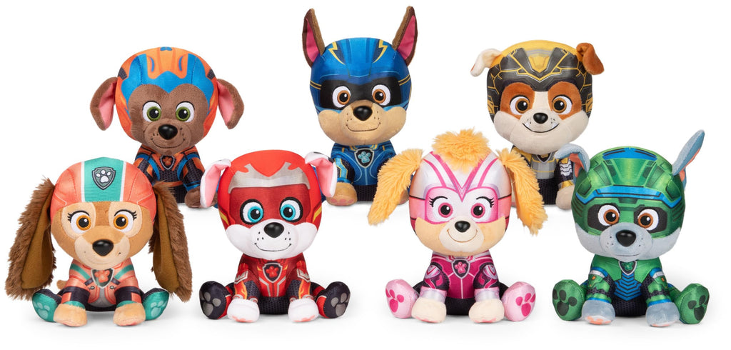 GUND PAW Patrol: The Mighty Movie Rubble Plush Toy - 15.24 cm (6 in) Soft Stuffed Animal