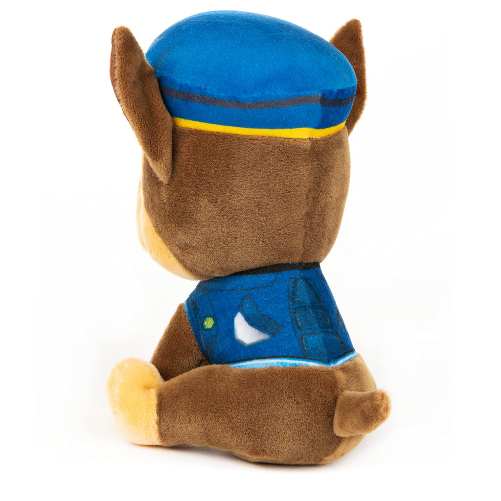 GUND PAW Patrol: The Movie Chase Plush Toy – 6-Inch Cuddly German Shepherd with Policeman Uniform