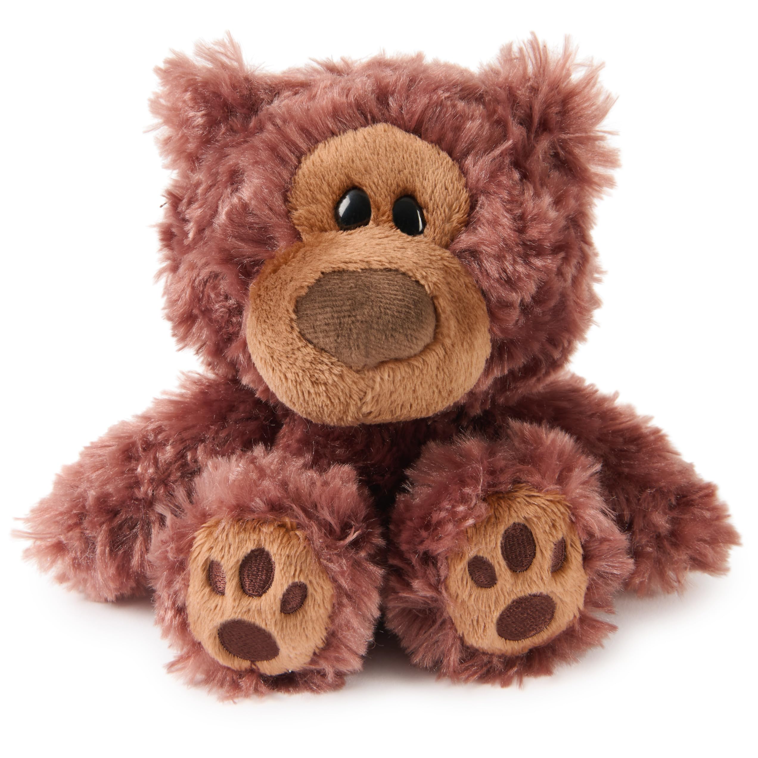 GUND Philbin Teddy Bear – 7 Inch Chocolate Brown Plush Toy with Extra Large Paws, Soft and Cuddly for Ages 1+