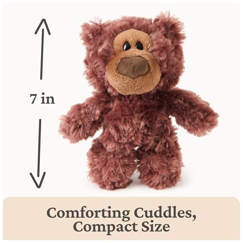 GUND Philbin Teddy Bear – 7 Inch Chocolate Brown Plush Toy with Extra Large Paws, Soft and Cuddly for Ages 1+