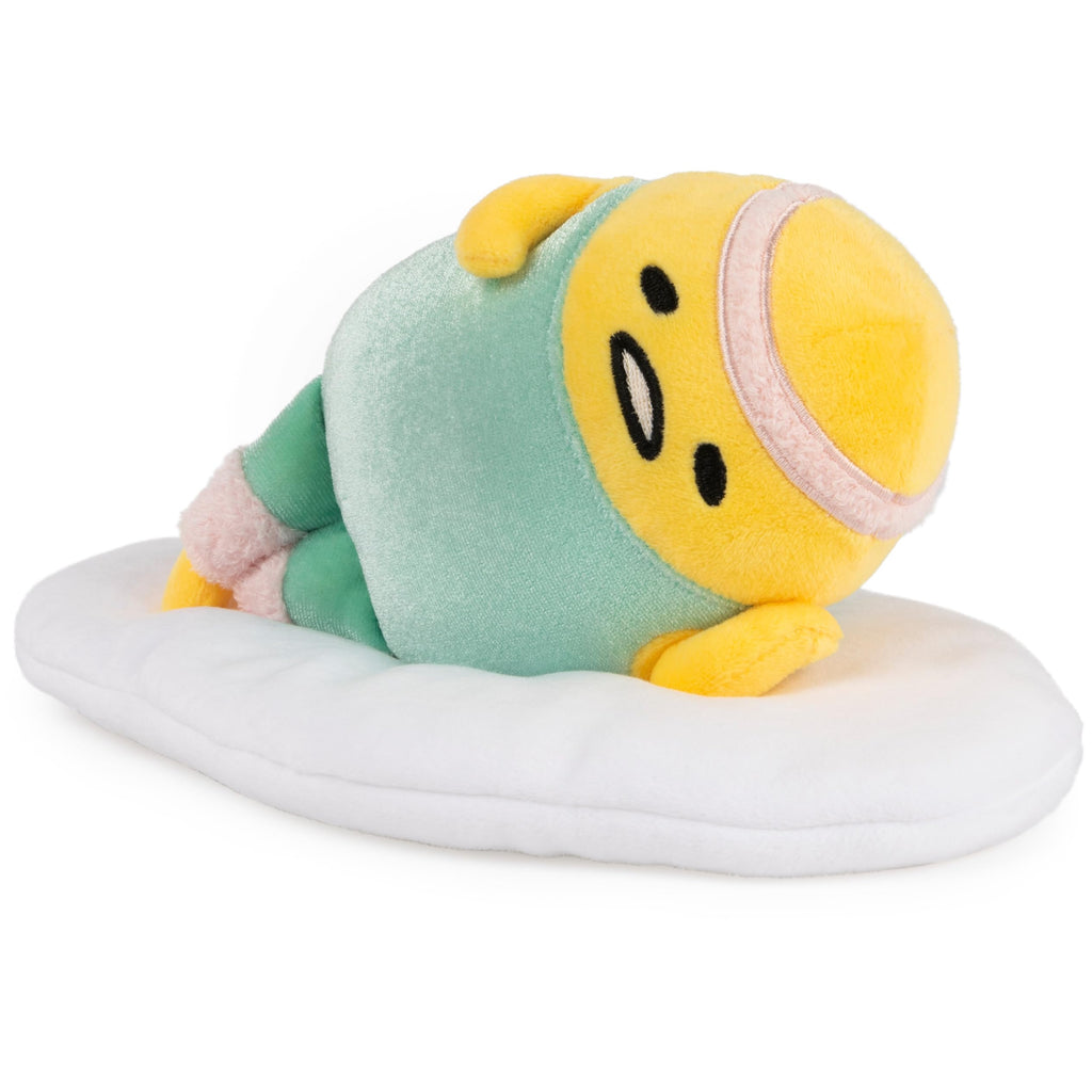 GUND Sanrio Gudetama Eggercise Stuffed Animal - 5-Inch Lazy Egg Plush in Workout Gear