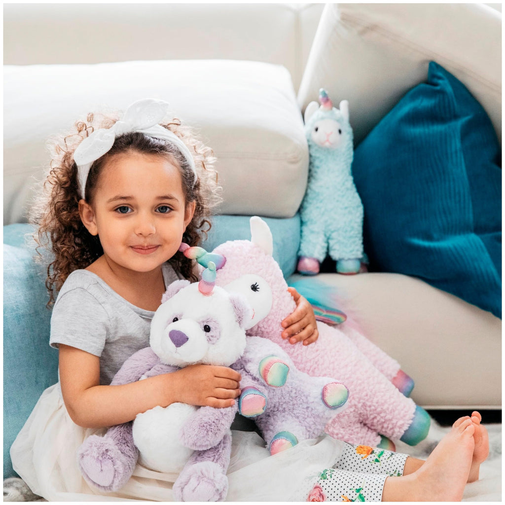 GUND Sugar Plum Llamacorn Plush Toy – 11-Inch Purple Rainbow Stuffed Animal for Ages 1+