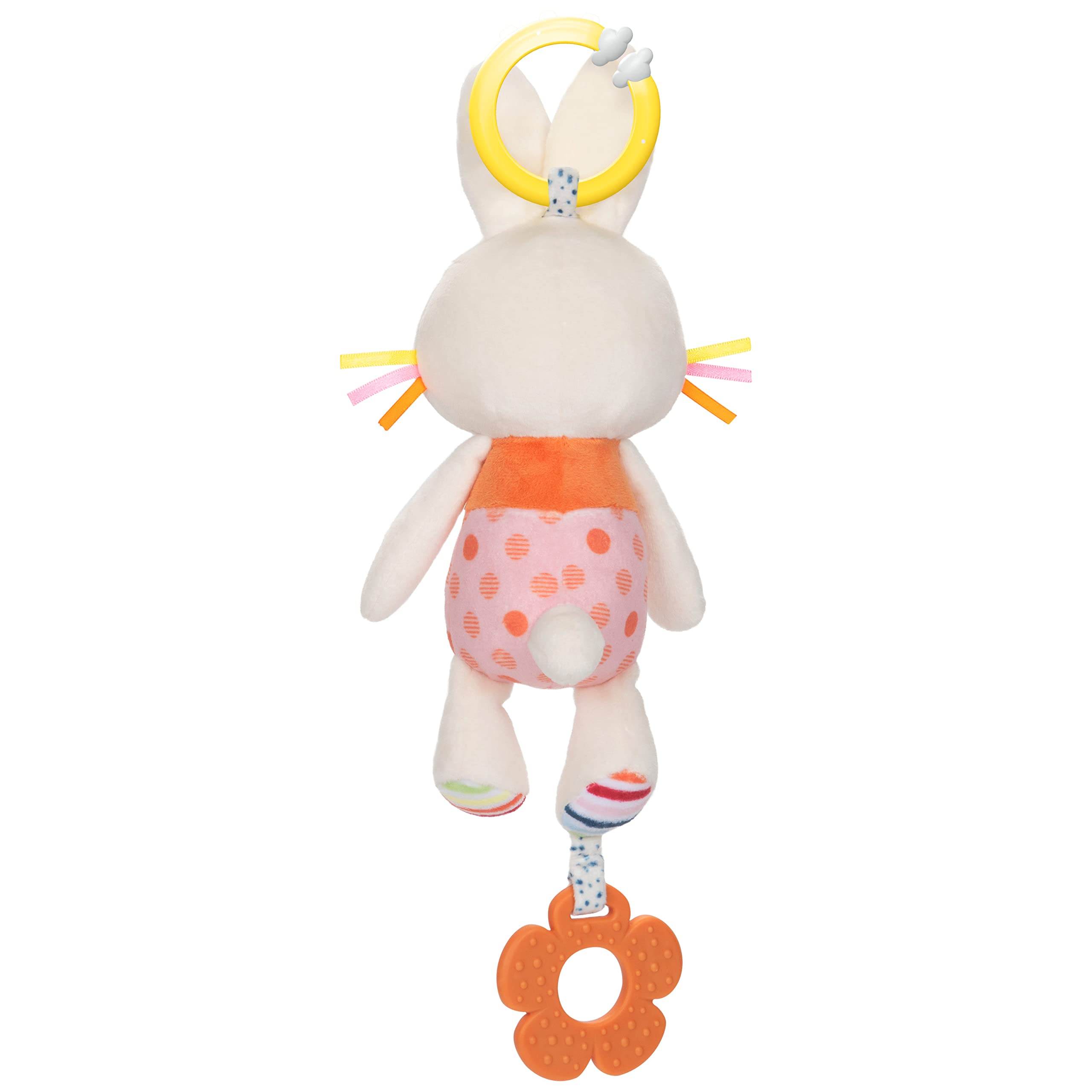 GUND Tinkle Crinkle Activity Plush Bunny with Teether - 13 Inch Soft Stuffed Animal