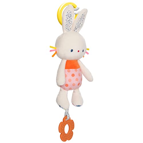 GUND Tinkle Crinkle Activity Plush Bunny with Teether - 13 Inch Soft Stuffed Animal