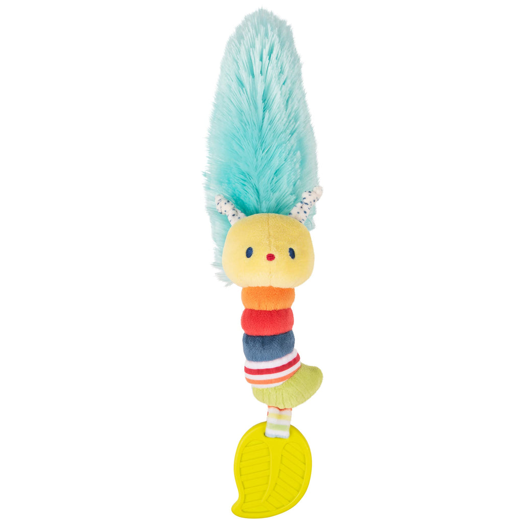 GUND Tinkle Crinkle Caterpillar Sensory Plush Toy - 12 Inch Soft Baby Toy with Crinkles, Bells, and Teether