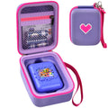 GWCASE Hard Travel Case for Bitzee Digital Pet – Shockproof Storage with Accessory Pocket, Pink
