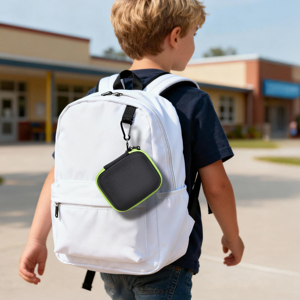 GWCASE Storage Case for LeapFrog LeapMove - Hard Shell Carrying Bag with Mesh Pocket - Black