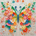 Gyadiex 500 Piece Butterfly Flower Jigsaw Puzzle for Adults – 20x20 Inch Colorful Paper Art with Poster