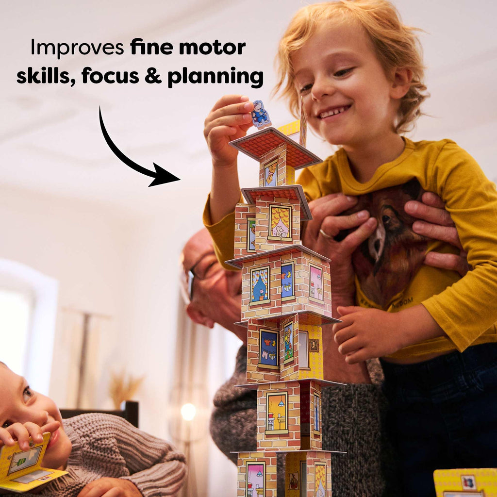HABA Rhino Hero Stacking Card Game - Award-Winning Family Fun for Ages 5+