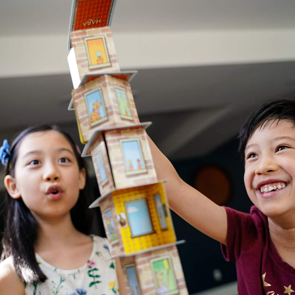HABA Rhino Hero Stacking Card Game - Award-Winning Family Fun for Ages 5+