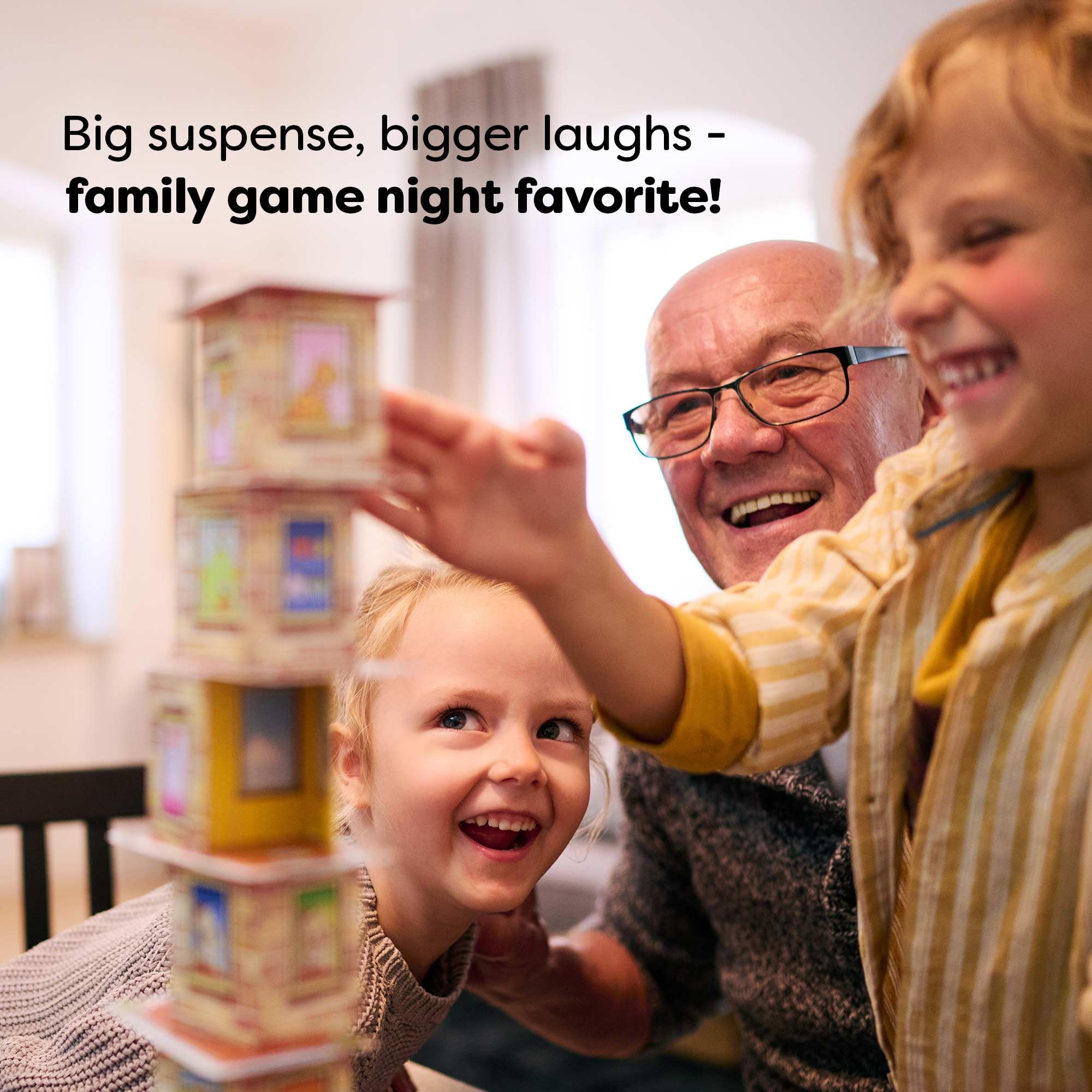 HABA Rhino Hero Stacking Card Game - Award-Winning Family Fun for Ages 5+