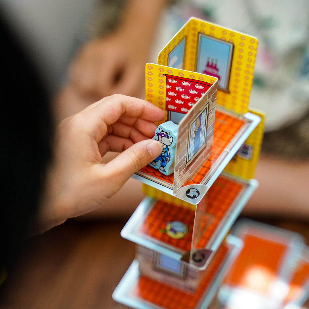 HABA Rhino Hero Stacking Card Game - Award-Winning Family Fun for Ages 5+