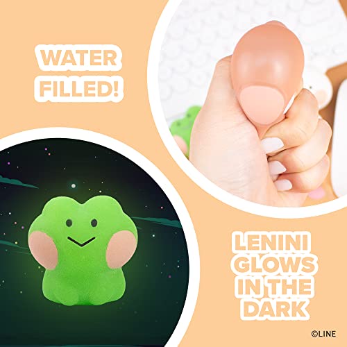 Hamee LINE Friends minini Cute Capsule Squishy – Water-Filled Mystery Blind Toy, Collectible Stress Relief Fidget