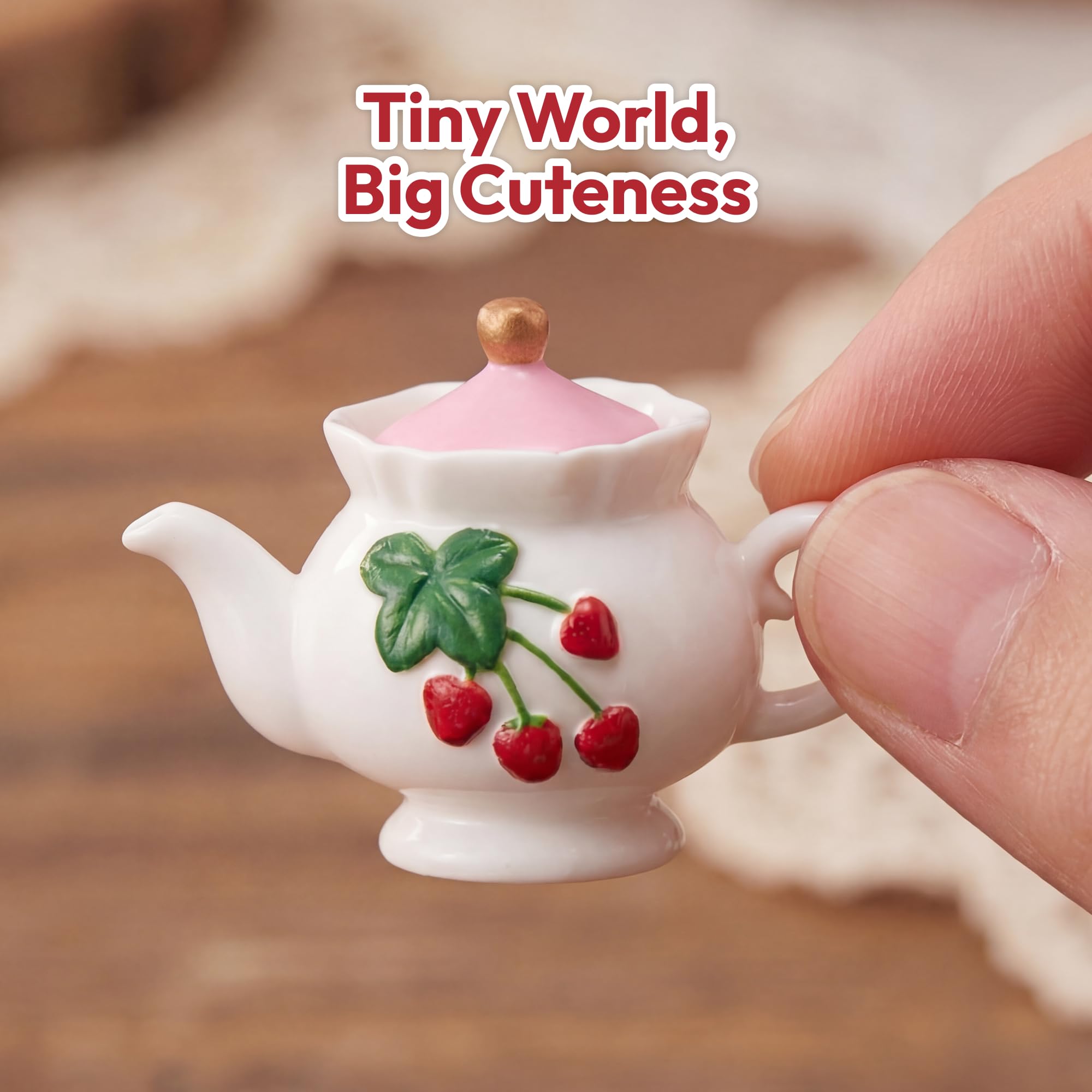 Hamee RE-MENT Strawberry Café Blind Box Miniature Figure – 1 Random Figure from 8 Designs