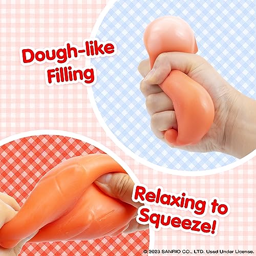 Hamee SquiSHU Sanrio Hello Kitty & Friends Squishy – Stretchy Dough Fidget Toy (Mystery Capsule)